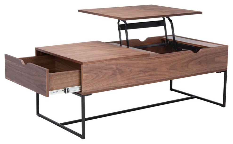 Grainger Lift Top Coffee Table   Modern   Coffee Tables   by Virgil Stanis Design  Houzz