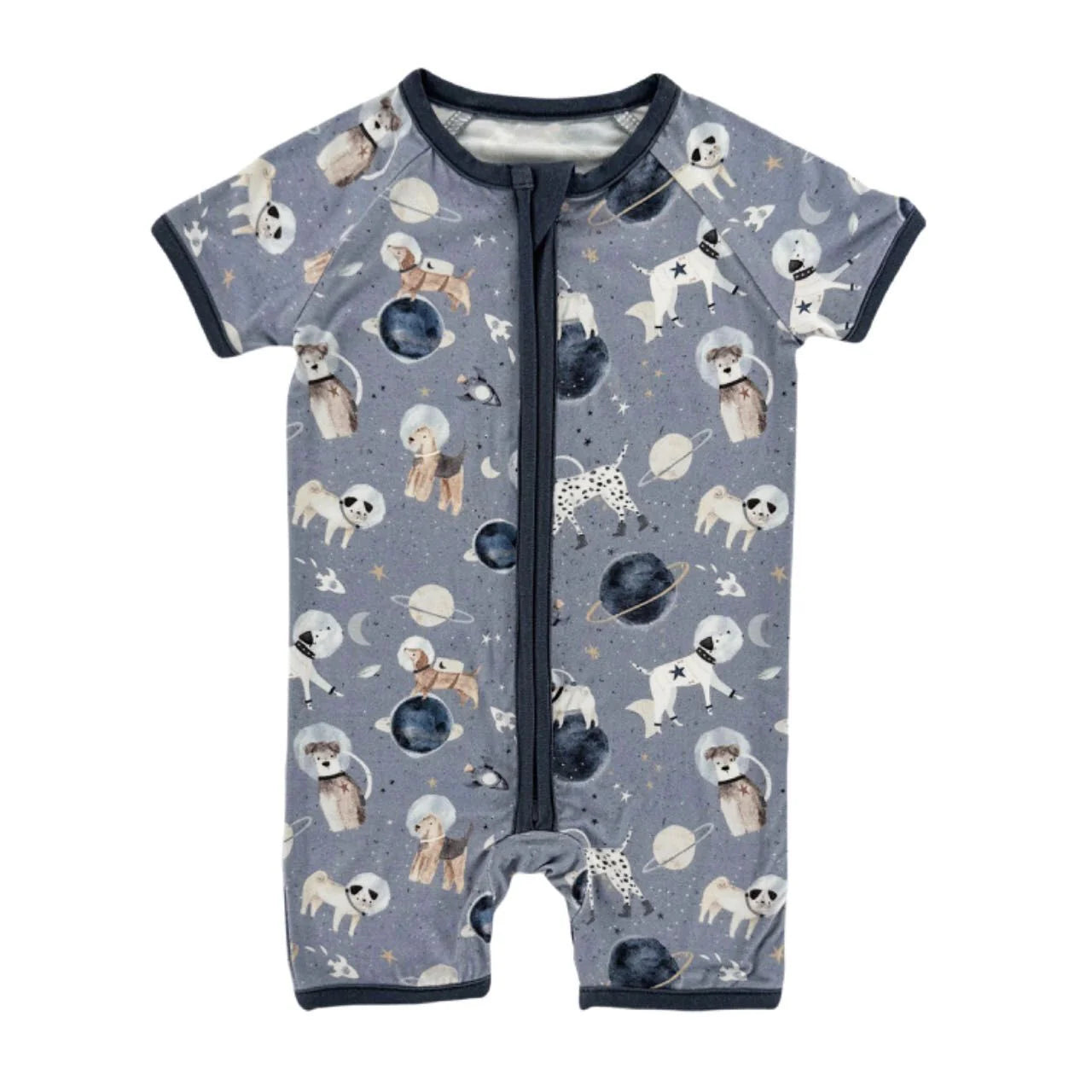 Astronaut Pups Romper NB