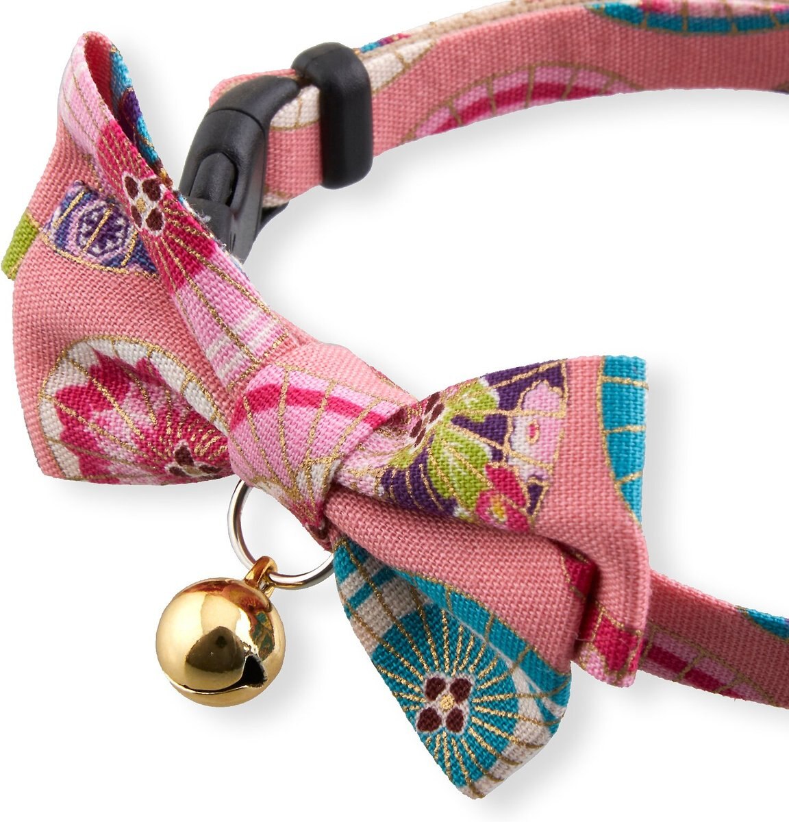 Necoichi Temari Bow Tie Breakaway Cat Collar