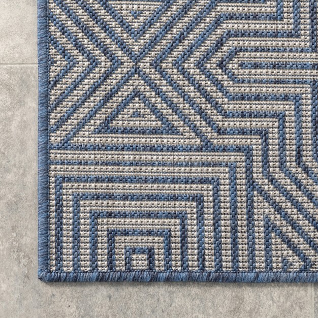 Nuloom Kelsey Modern Abstract Indoor And Outdoor Area Rug