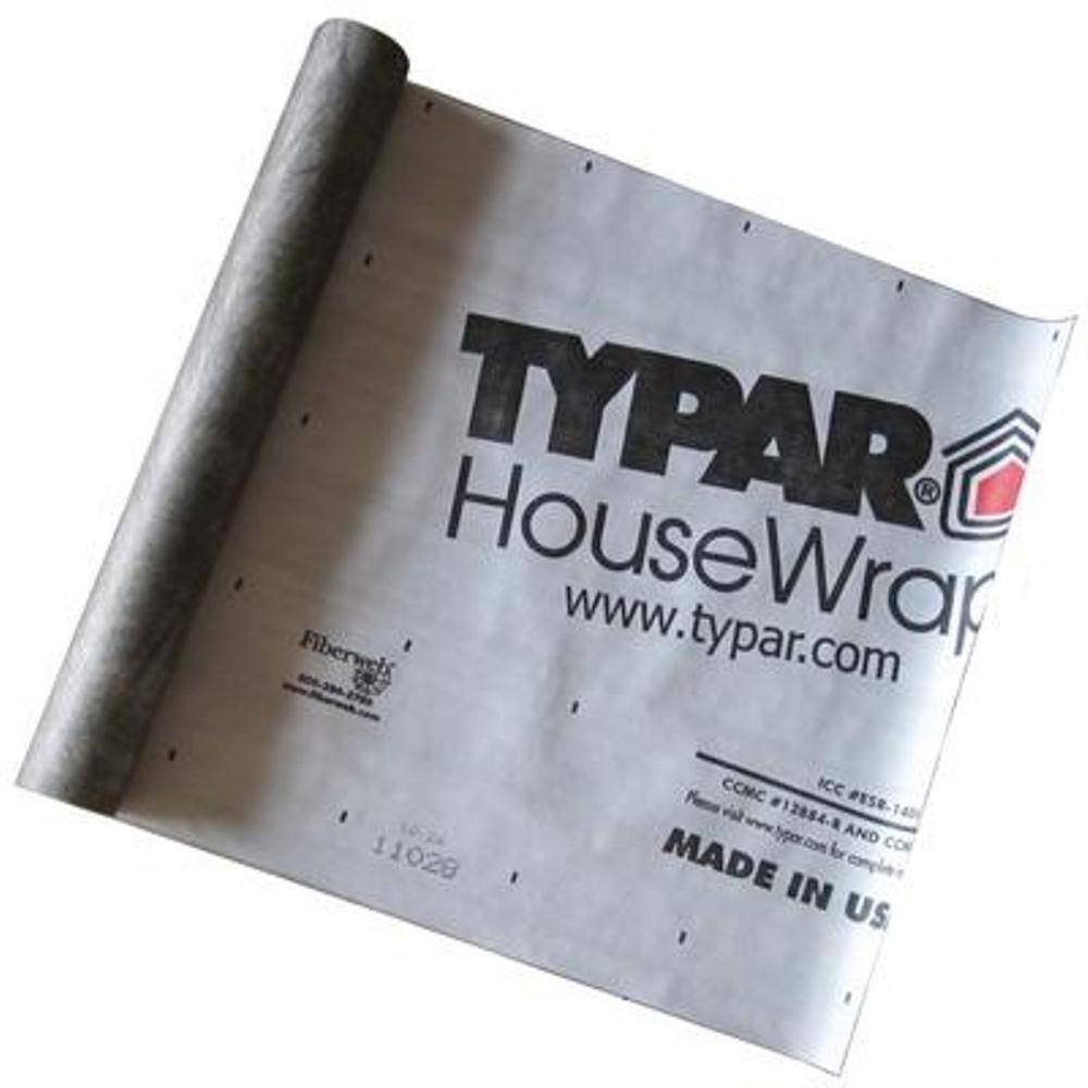 Typar 9 ft. x 150 ft. Housewrap Roll 3234A-911