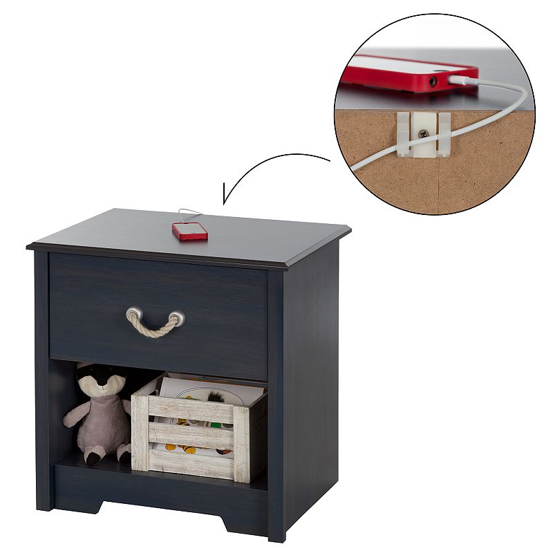 South Shore Aviron 1-Drawer Nightstand