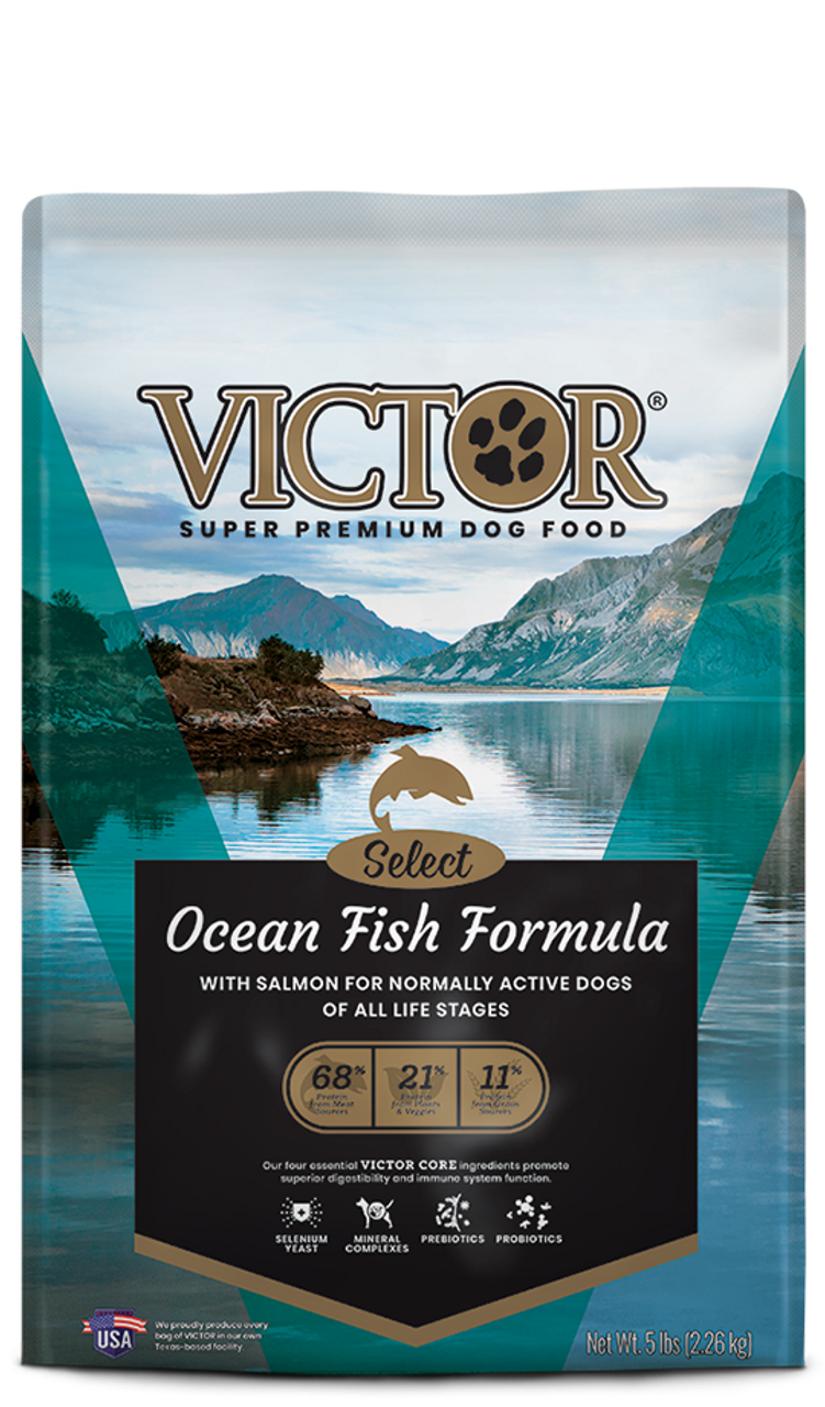 Victor Ocean Fish with Wild Salmon and Brown Rice Dog Food