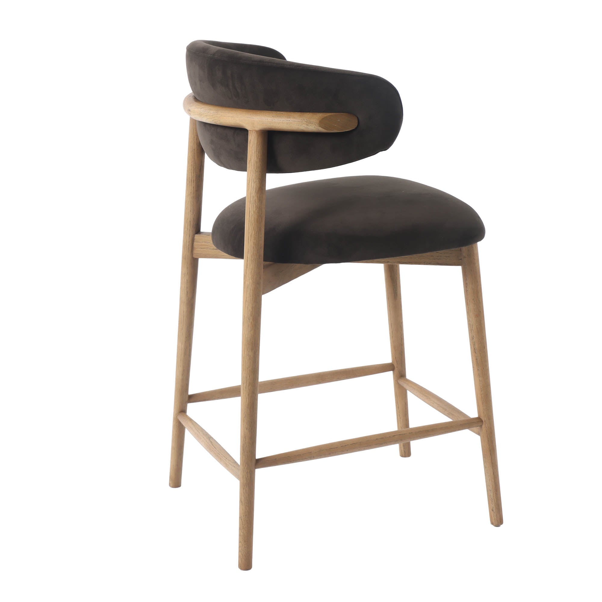 Milo Counter Stool - Slate Charcoal