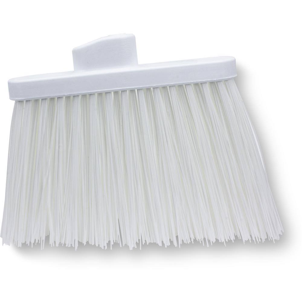 CFS Brands Sparta 12 in. White Polypropylene Unflagged Upright Broom Head (12-Pack) 36868EC02