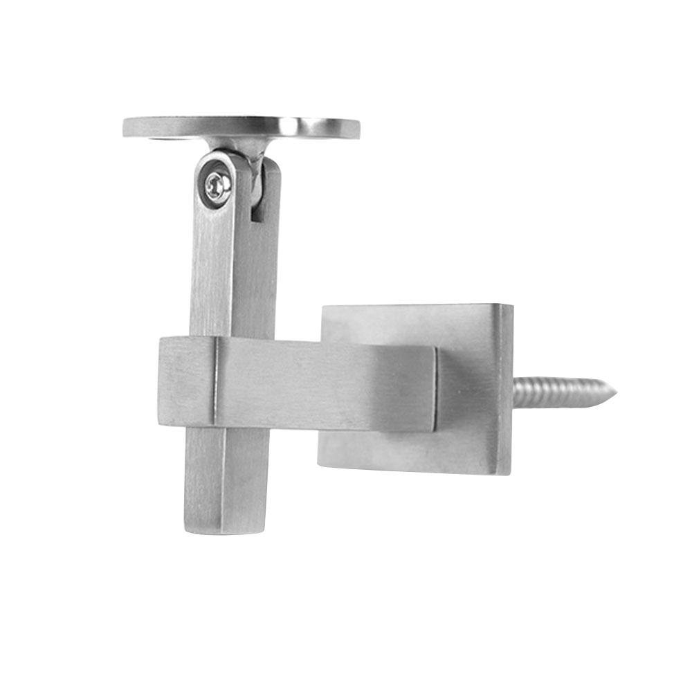 Square With Flat Bottom 2.5 in. Stainless Steel Handrail Wall Bracket HBWA.008