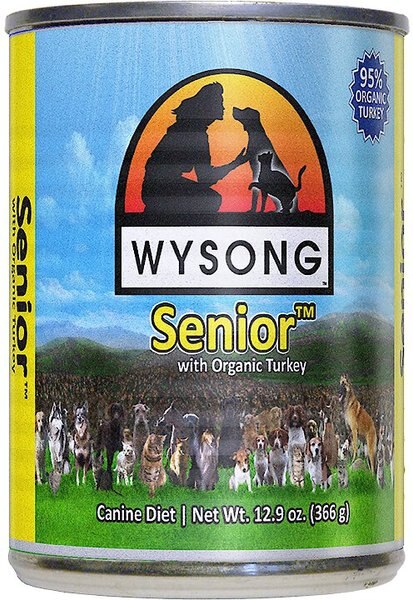 Wysong Senior with Organic Turkey Canned Dog Food