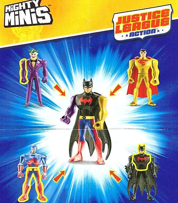 3-Pack DC Justice League Action Mighty Minis S2 Figure Blind Bags