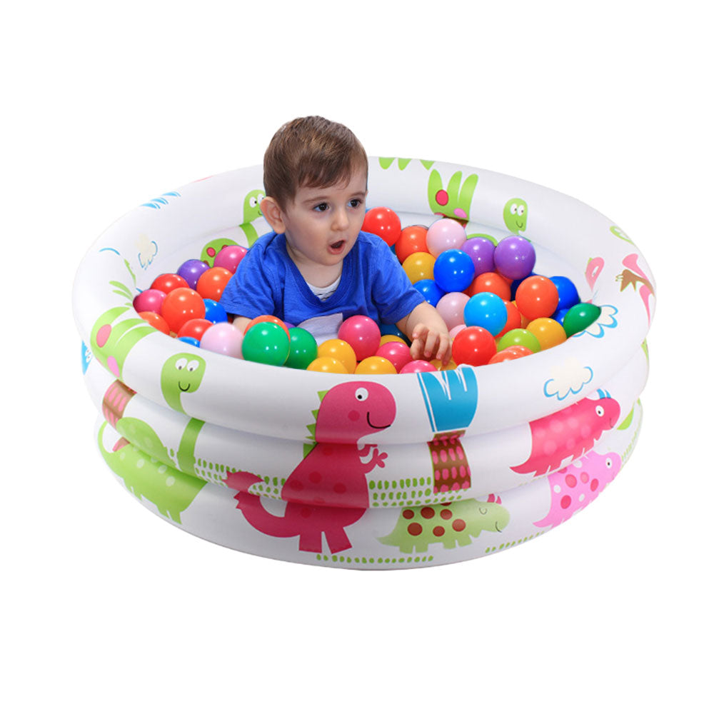 Garden Round Inflatable Baby Swimming Pool Portable Children Kiddie Paddling Pool Toddler Water Game Play Center