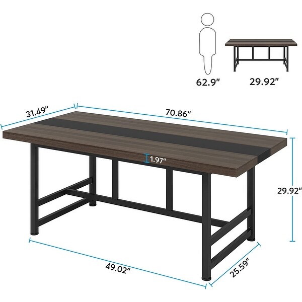 70 inches Dinning Table Home and Kitchen Table