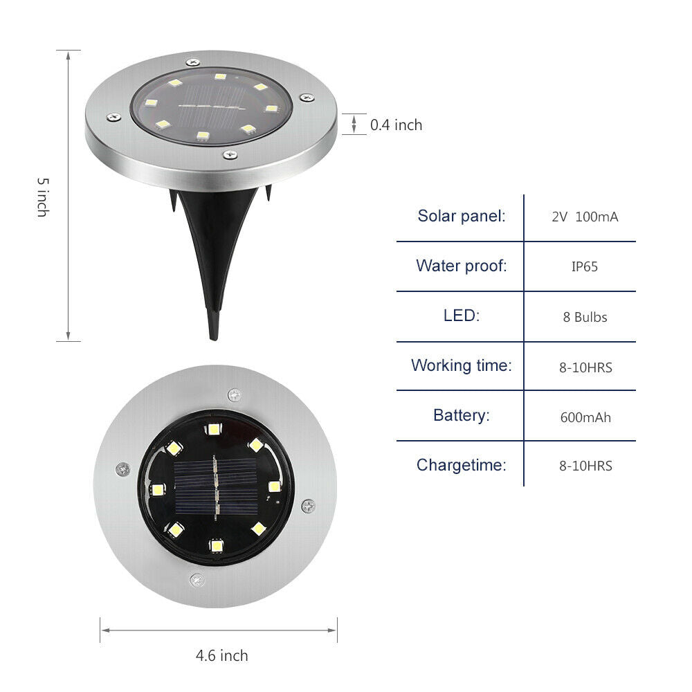 Outdoor Solar Lights Garden Lights Waterproof Solar Lights Landscape Lighting