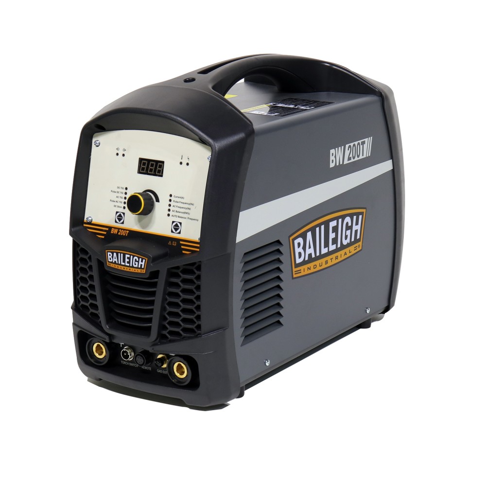 Baileigh BW-200T Dual Voltage AC/DC Pulse TIG Welder 200A ;