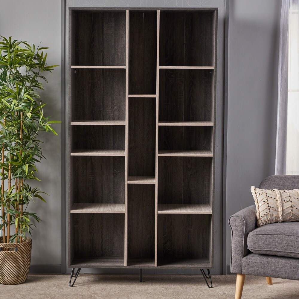 Imogen Modern Faux Wood Bookshelf by Christopher Knight Home