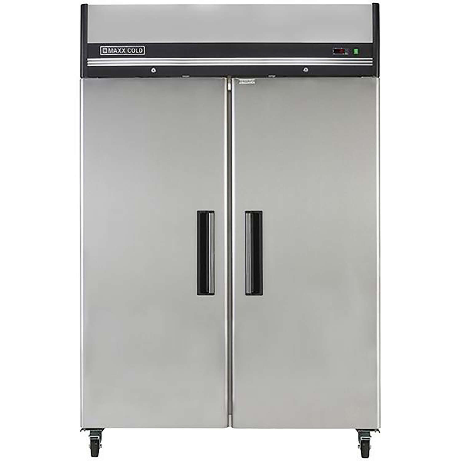 Maxx Cold X-Series 49 cu ft Silver Stainless Steel Refrigerator 1035 W