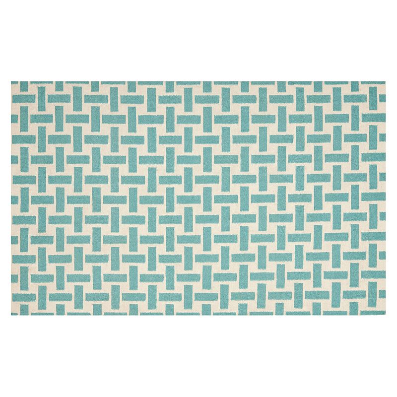 Safavieh Dhurries Cross Weave Handwoven Flatweave Wool Rug - 3' x 5'