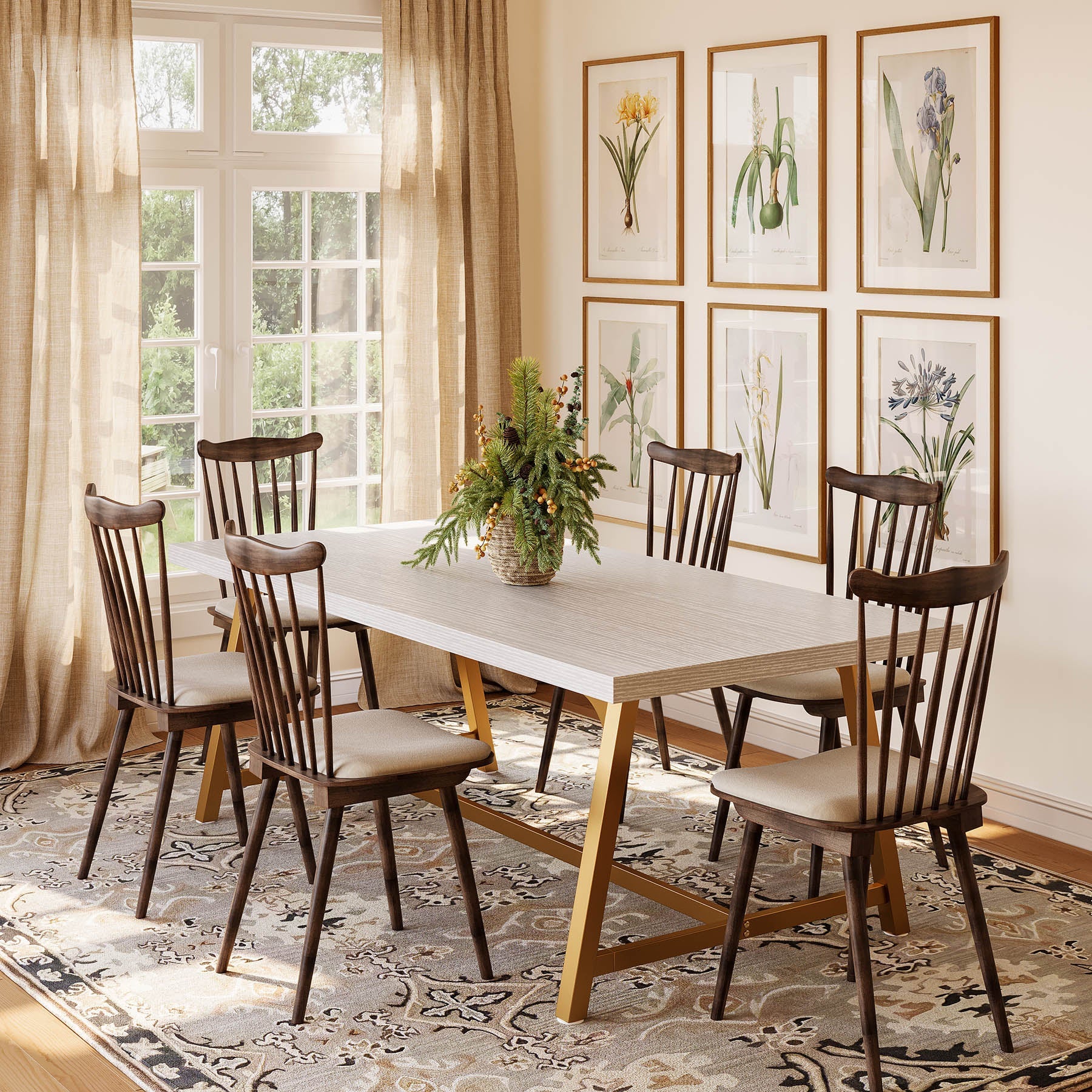 Dining Table for 8 People, 70.87