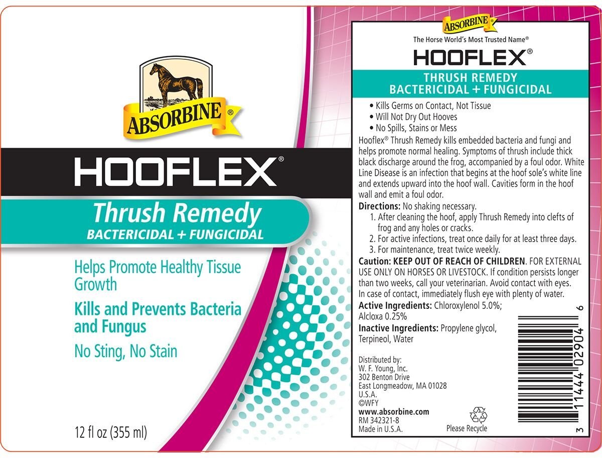 Absorbine Hooflex Thrush Remedy Bactericidal and Fungicidal Horse Thrush Treatment