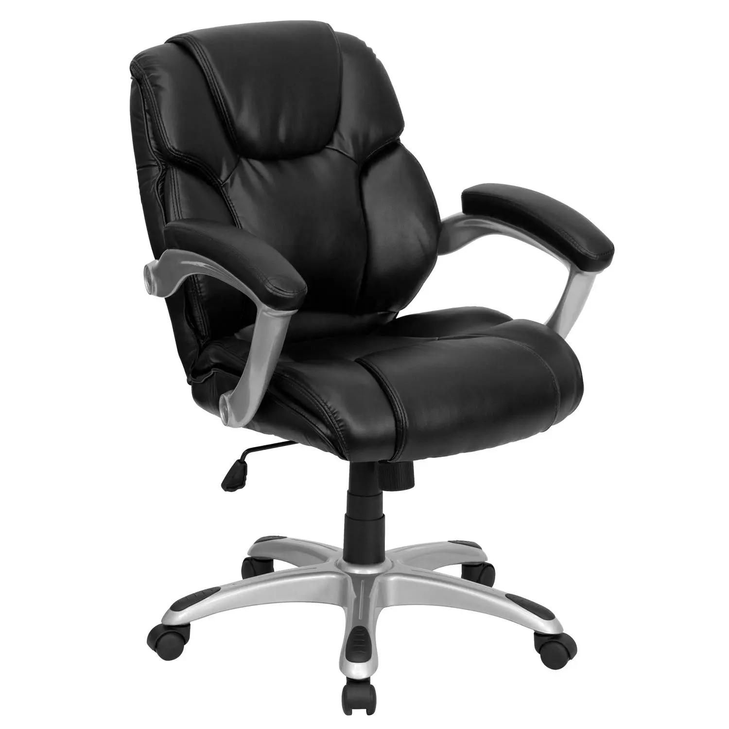 Black Leather Office Chair