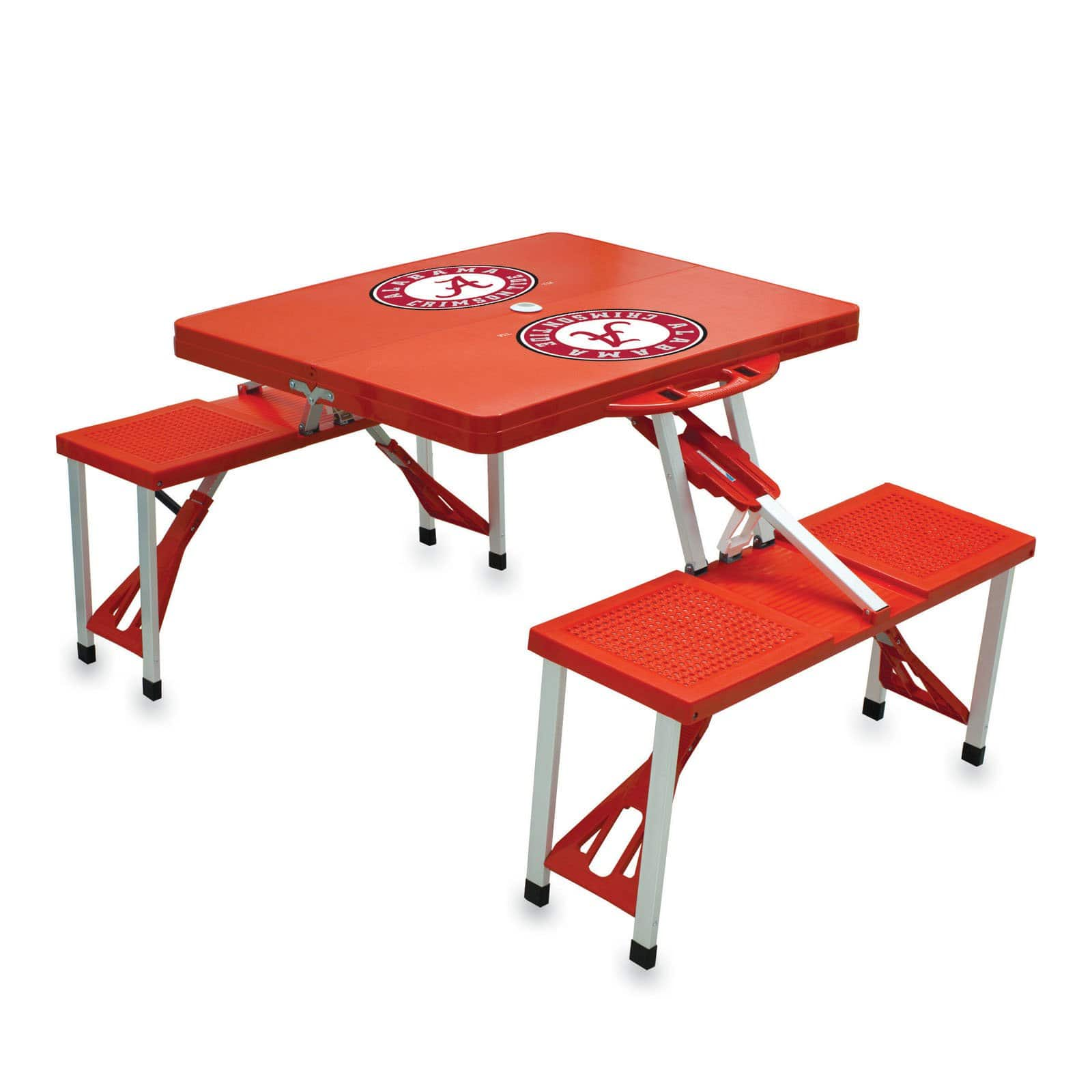 Picnic Time NCAA College Team Logo Folding Picnic Table