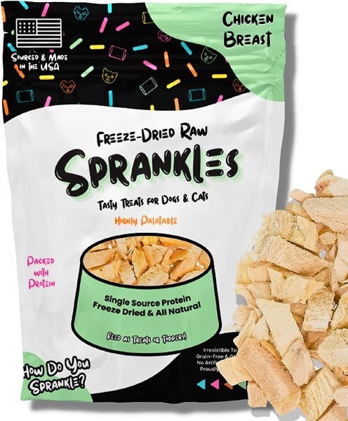 Sprankles Chicken Breast Grain-Free Freeze-Dried Dog Treats