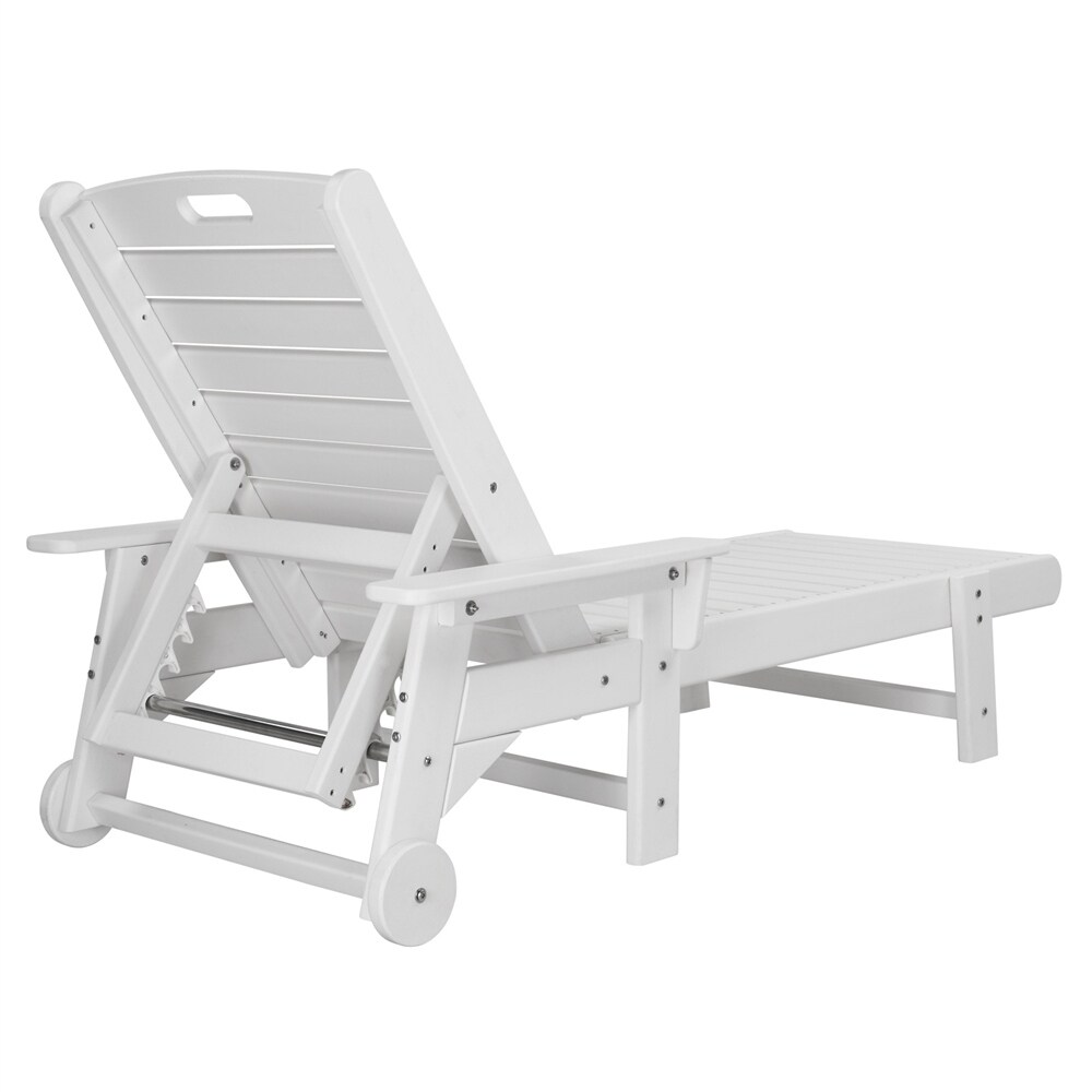 Backrest Adjustable Lying Bed White