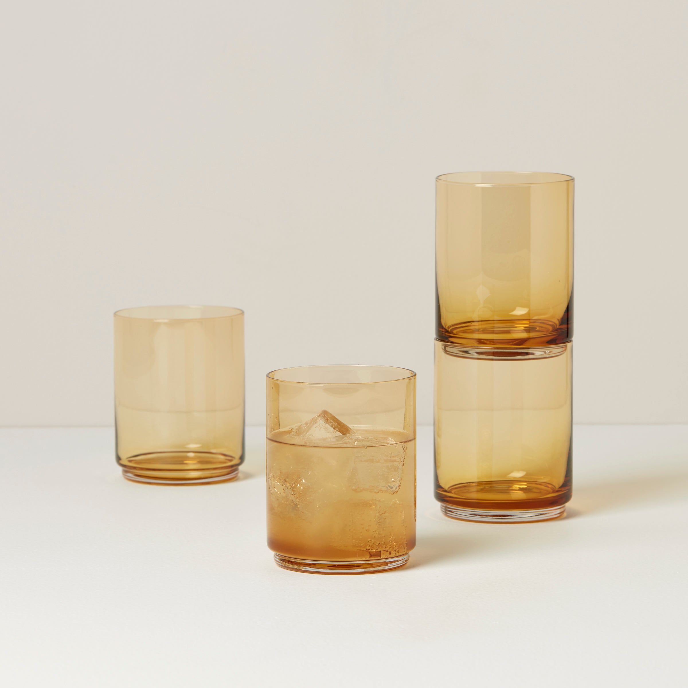 Tuscany Classics Stackable 4-Piece Tall Glasses