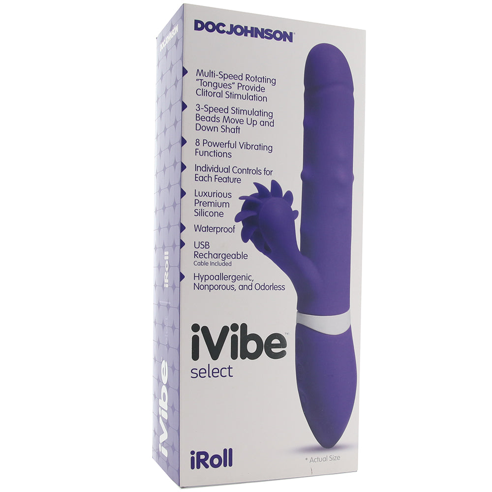 iVibe Select iRoll Rabbit Vibe in Purple