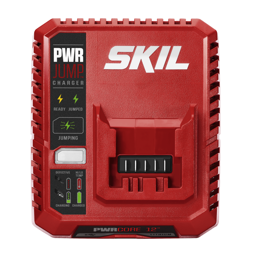 SKIL PWRCORE 12™ Brushless 12V 3 Tool Combo Kit with PWR JUMP™ Charger