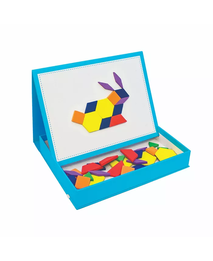 Redbox Junior Learning Rainbow Pattern Blocks - Magnetic Activities Learning Set