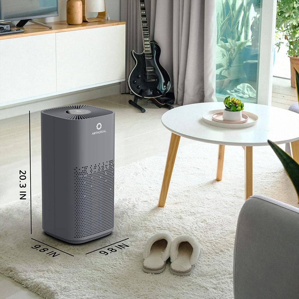 Airthereal AGH380 UVC Air Purifier with H13 True HEPA Filter for Large Rooms Home Office and Classroom  519 SqFt Glory Days