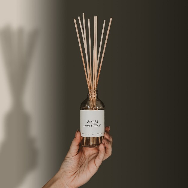 Sweet Water Decor Warm And Cozy Clear Reed Diffuser 3 5oz