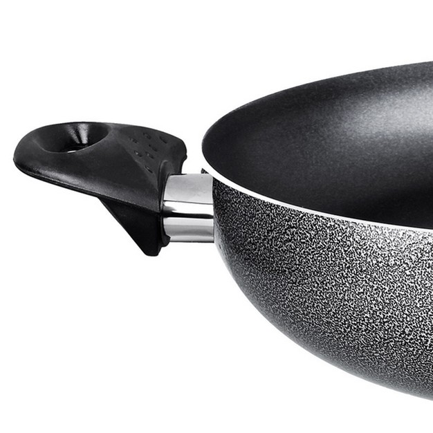 Brentwood 13in Non stick Aluminum Wok In Gray