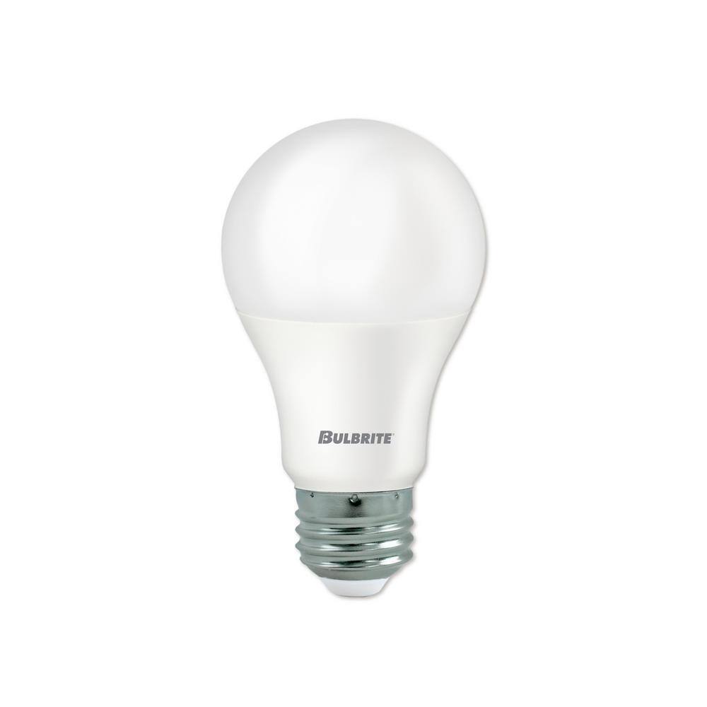 Bulbrite 60 - Watt Equivalent A19 Medium Screw LED Light Bulb Soft White Light 3000K 24 - Pack 861696