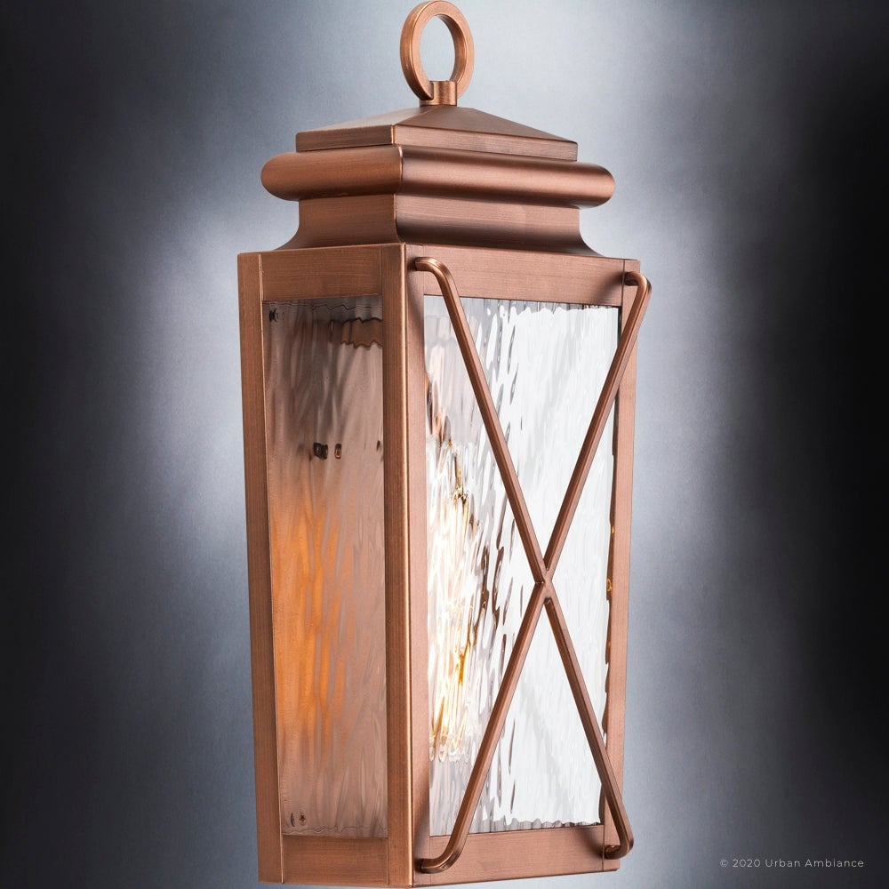 Luxury Vintage Outdoor Wall Sconce  17.875\