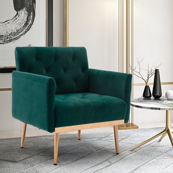 Living Room Modern Velvet Accent Chair