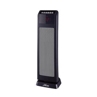 Hunter 24 in. 1500-Watt Digital Ceramic Tower Heater with Remote Control HPQ15C-EA