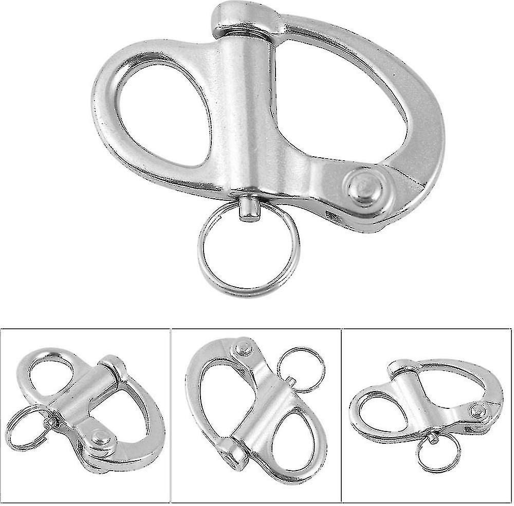 304 Stainless Steel Swivel Swivel Snap Shackle Quick Links Material For Kayak Canoe Yacht Boats Jiuj