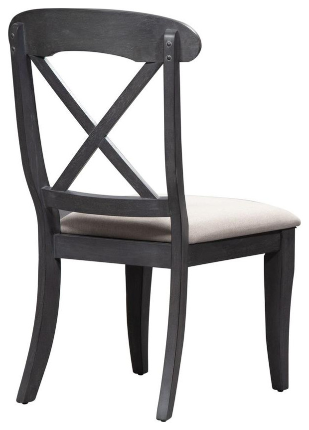 Uph X Back Side Chair (RTA) W22 x D23 x H38   Contemporary   Dining Chairs   by BisonOffice  Houzz