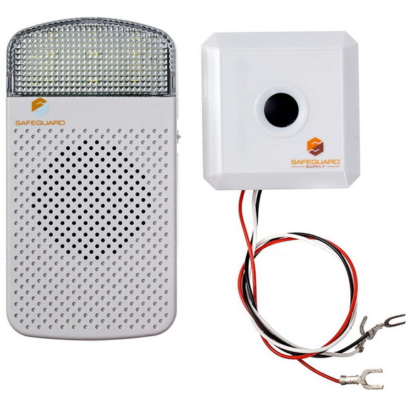 Safeguard Supply Wireless Doorbell Extender   Flas...