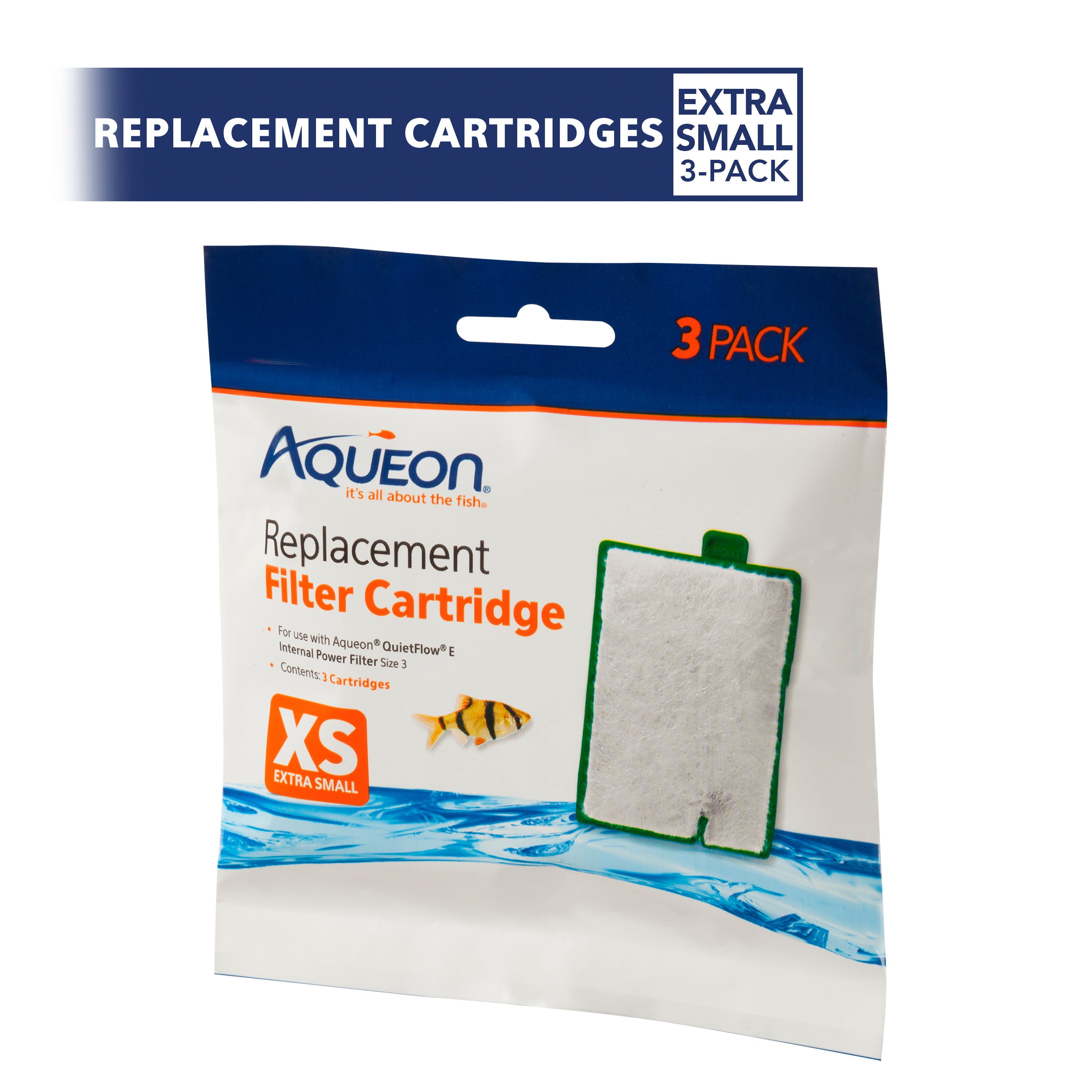 Aqueon Replacement Filter Cartridges Extra Small - 3 pack