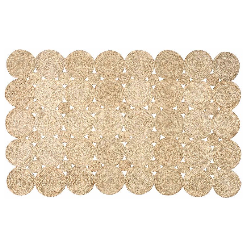 nuLOOM Natura Drusilla Geometric Jute Rug