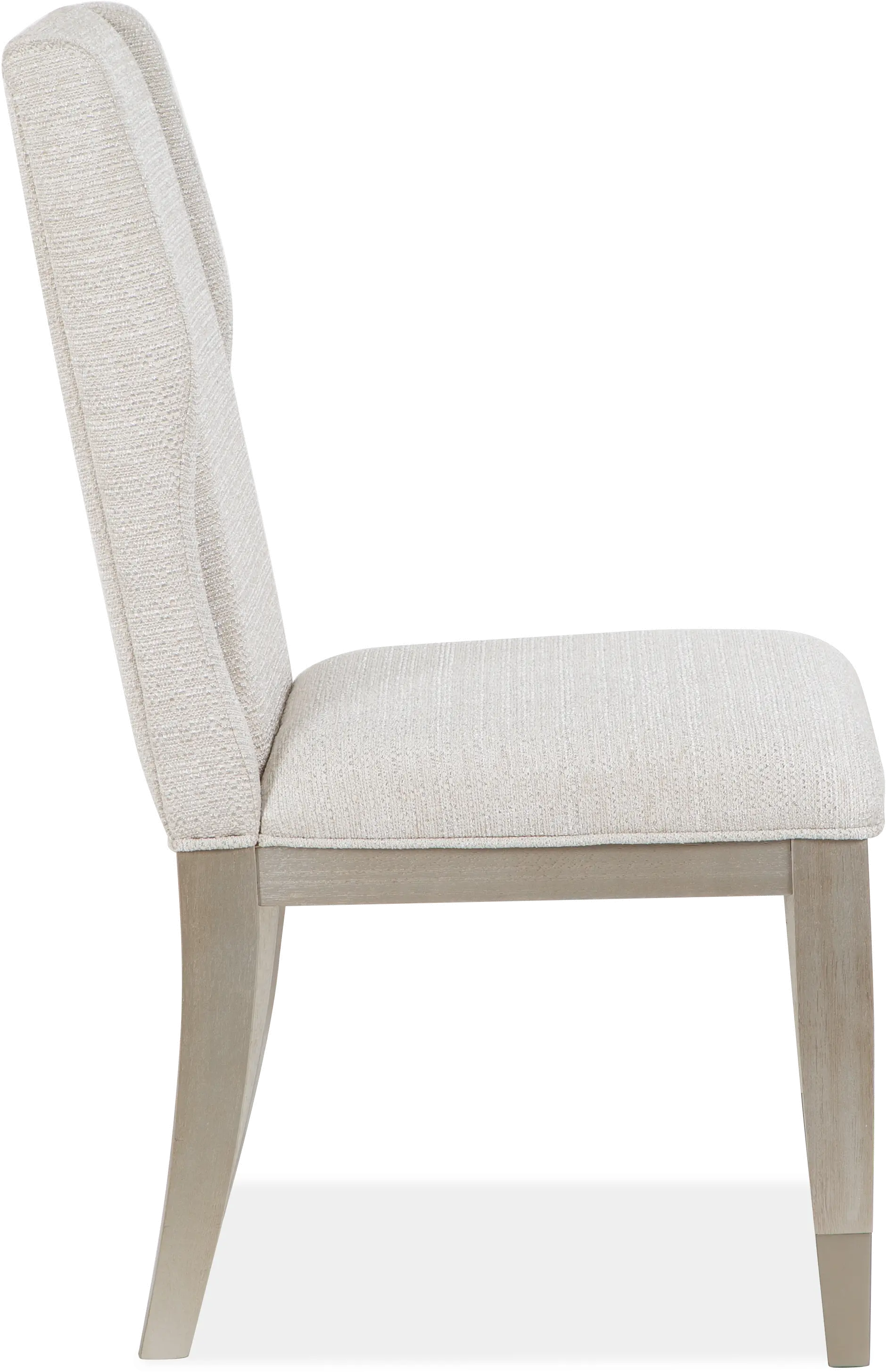 Lenox Silver Upholstered Dining Room Chair