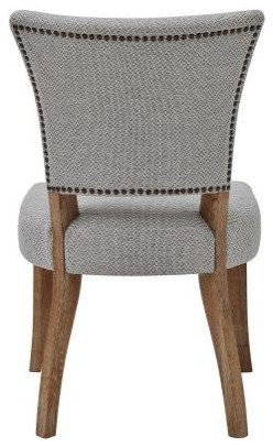 Austin Fabric Dining Chair  (Set of 2)   Transitional   Dining Chairs   by VirVentures  Houzz