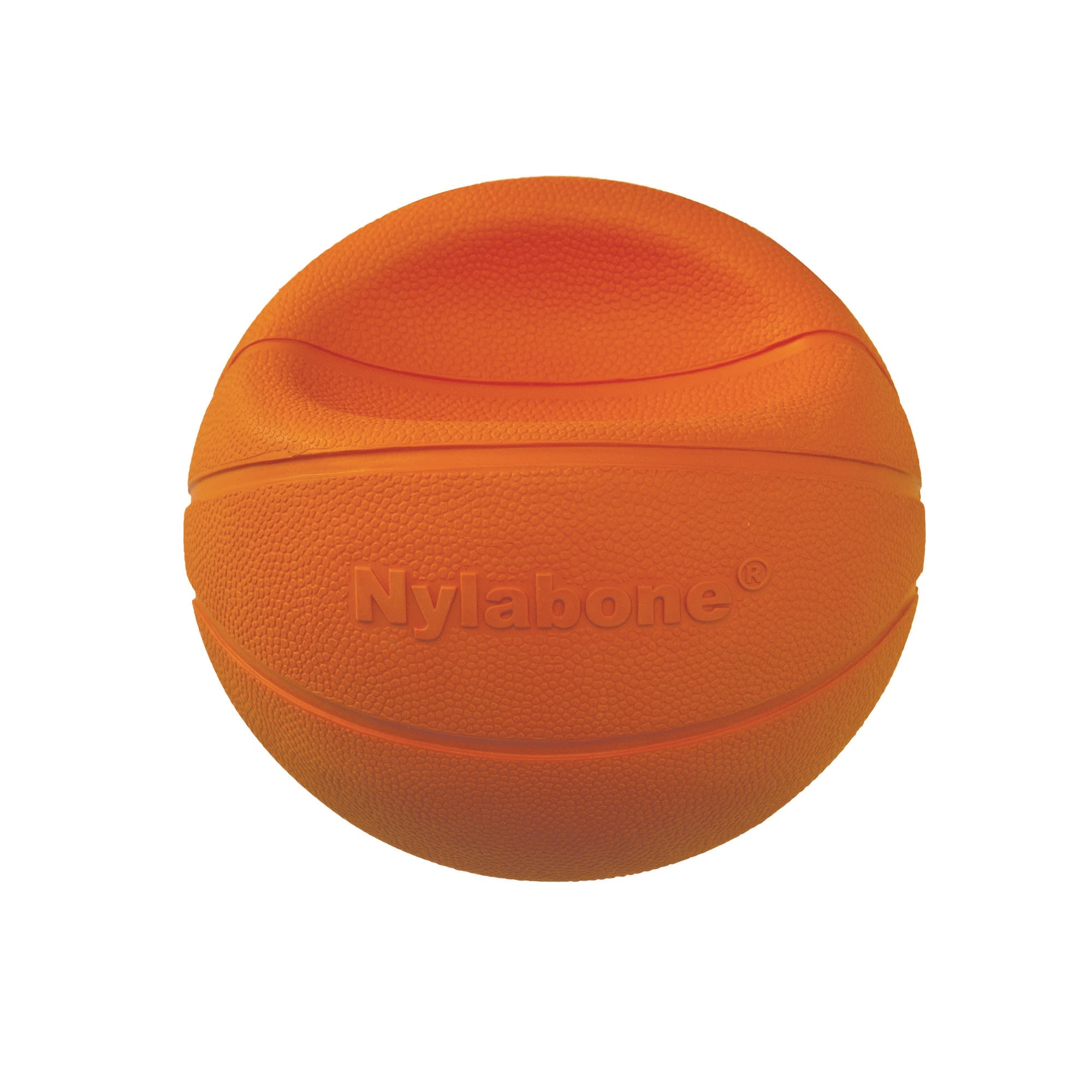 Nylabone Power Play Gripz Basketball Dog Toy， Medium