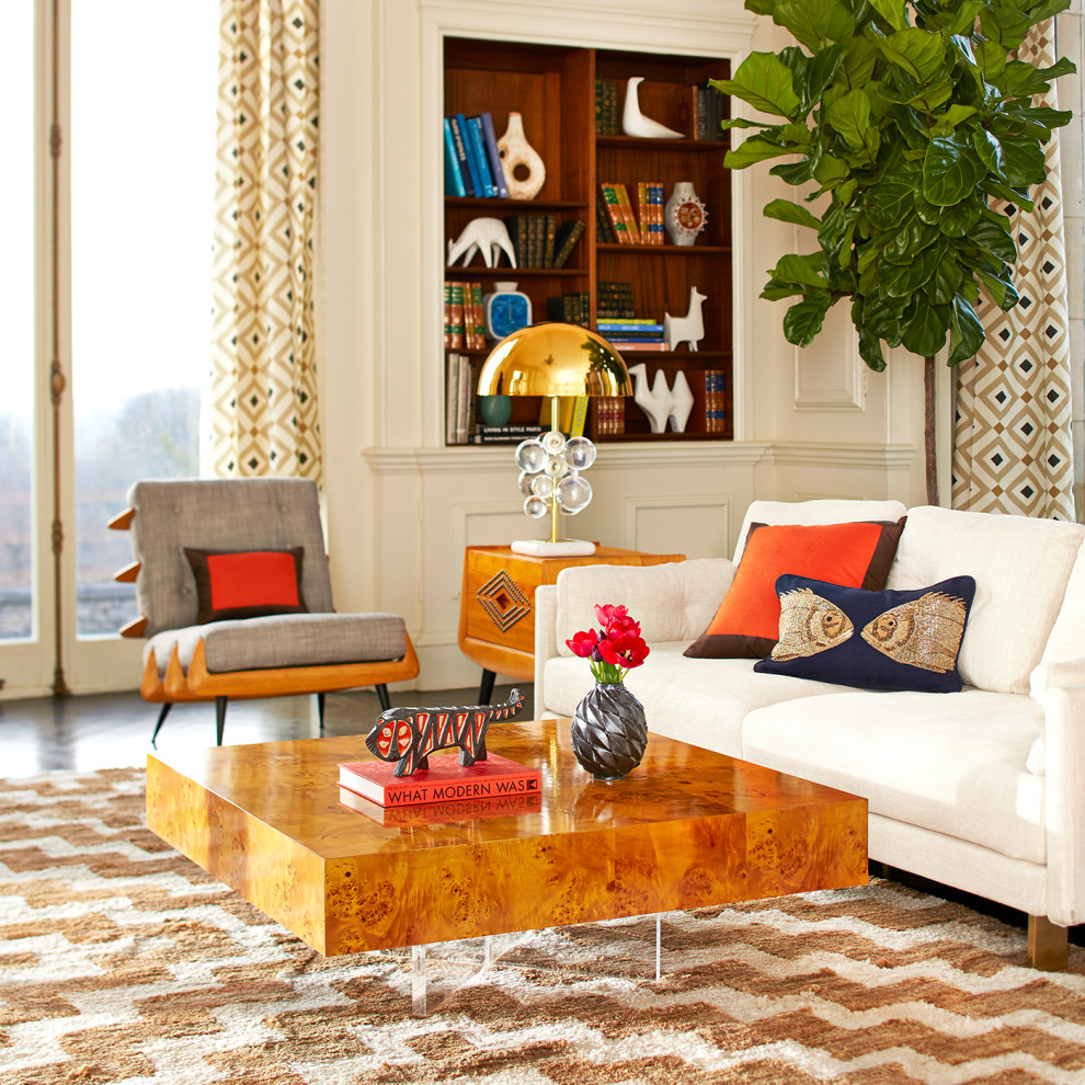 Bond Cocktail Table   Contemporary   Coffee Tables   by Jonathan Adler  Houzz