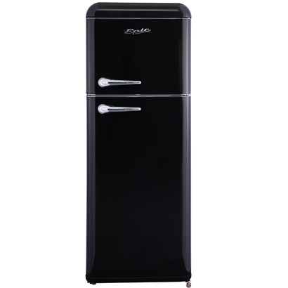 Marathon ERR82BL1 Epic 75 cuft Black Retro Top Mount Refrigerator