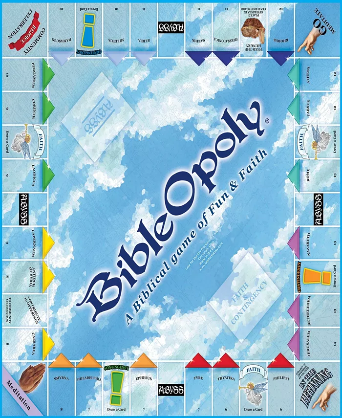 MasterPieces Puzzles Bibleopoly Game