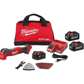 MW M18 FUEL 18V Lithium-Ion Cordless Brushless Oscillating Multi-Tool Kit with (2) 6.0Ah Batteries 2836-21-48-11-1862