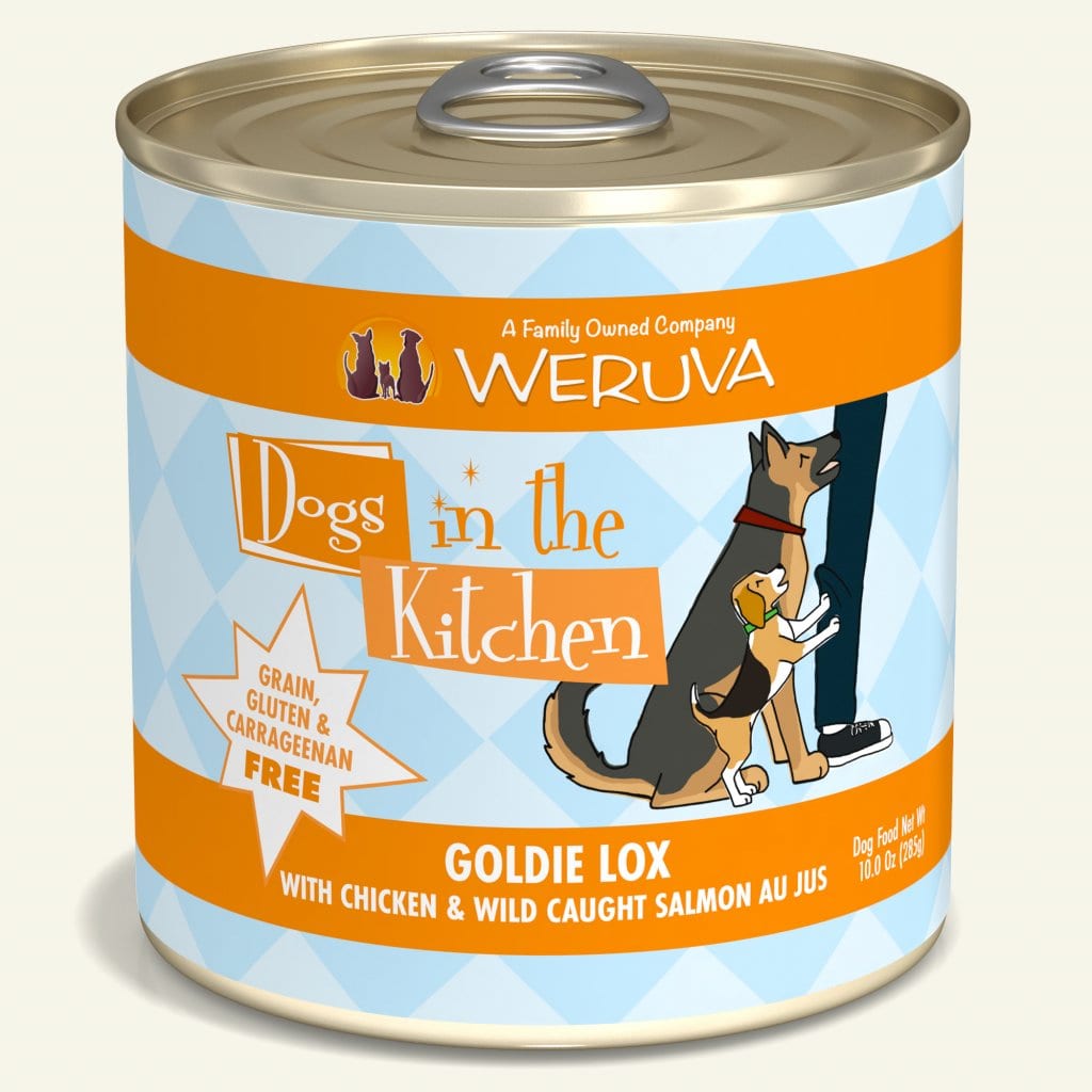 Dogs in the Kitchen Goldie Lox Can