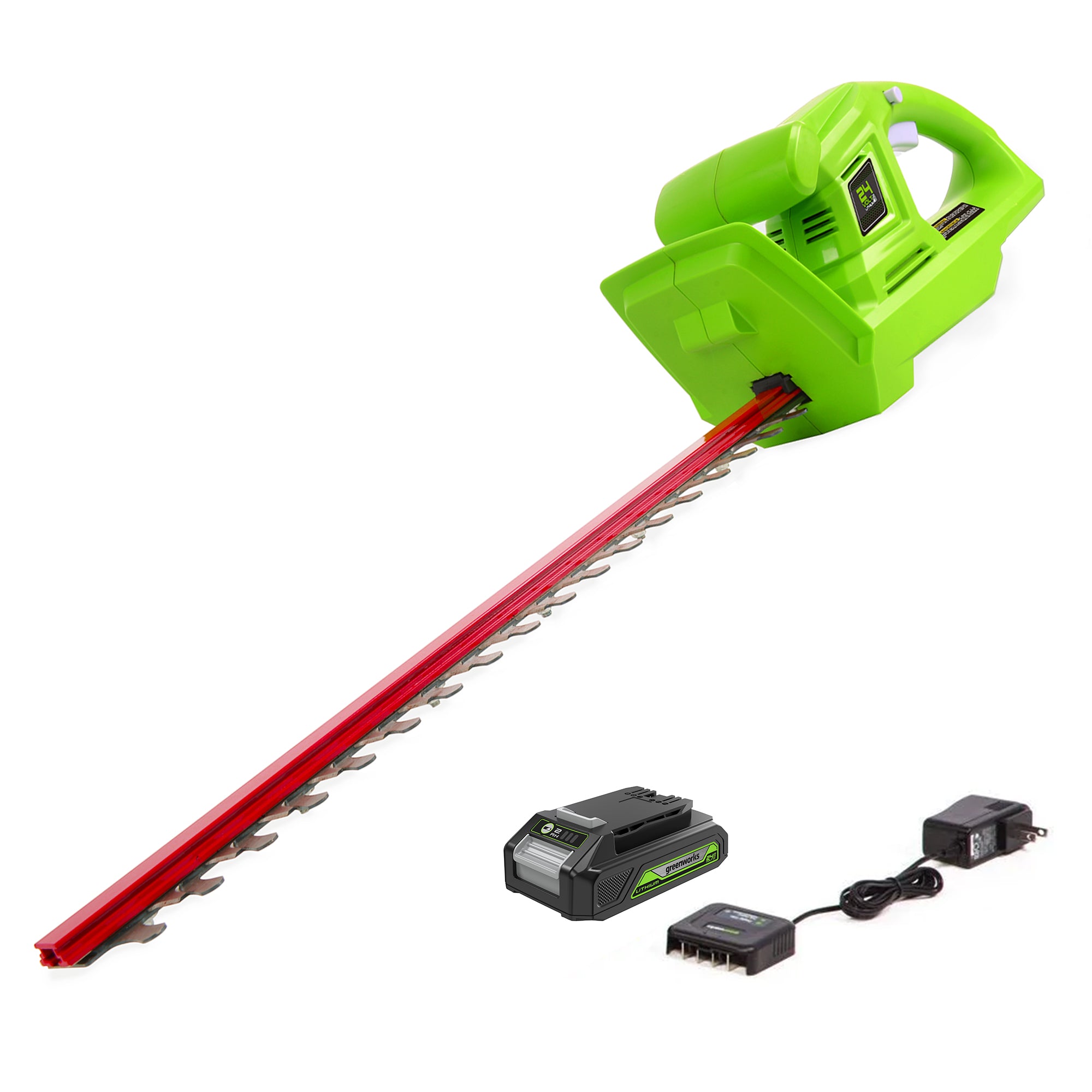 24V 20-Inch Hedge Trimmer  Battery | Greenworks Tools